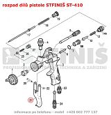 ST-410 - páčka pistole - klikněte pro více informací